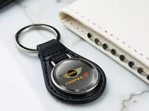 Mini Cooper Schlüsselring Personalisiert Robust Foto Limit Haptik